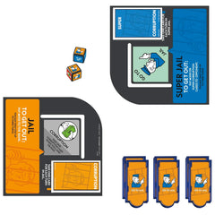 Monopoly Go to Jail Expansion | Add More Fun to Classic Monopoly Game and Play Faster For Kids Ages 8+
