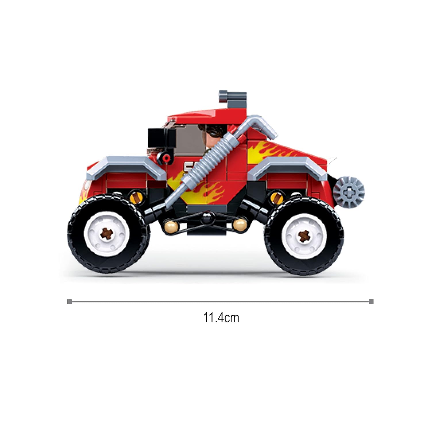 Sluban Town-Off-Road Vehicle Building Blocks For Ages 6+