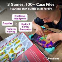 PlayShifu Tacto Doctor - Interactive STEM Pretend Play with Real Learning Game for Kids Ages 4 Years & Up (Tablet Not Included)