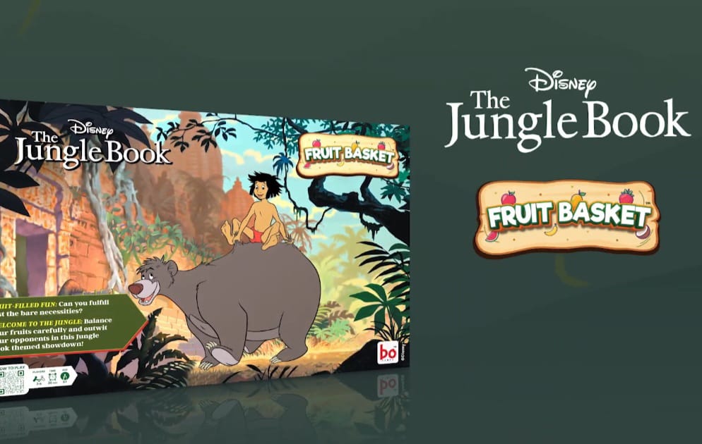 BO Games Disney The Jungle Book Fruit Basket For Kids Ages 6+