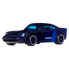 Hot Wheels 2026 Pantone Collection Silver Celebration Series 1:64 Scale Nissan Fairlady Z Featuring Classic Colors & Artistic Packaging for Collectors