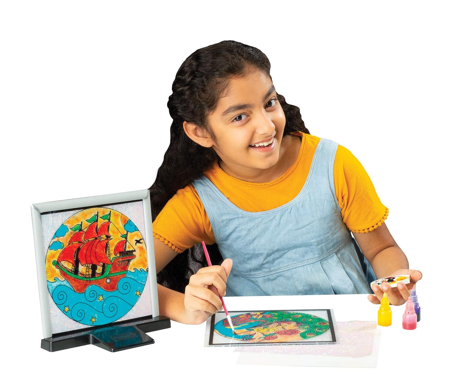 Funskool Handycrafts Glass Painting