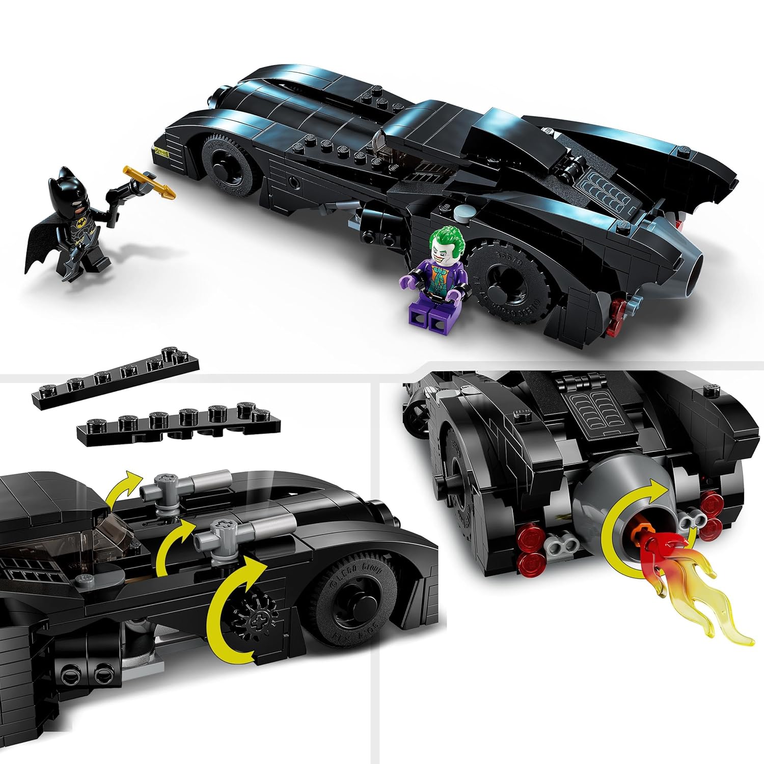 LEGO DC Batmobile Batman vs. The Joker Chase Building Kit for Ages 8+