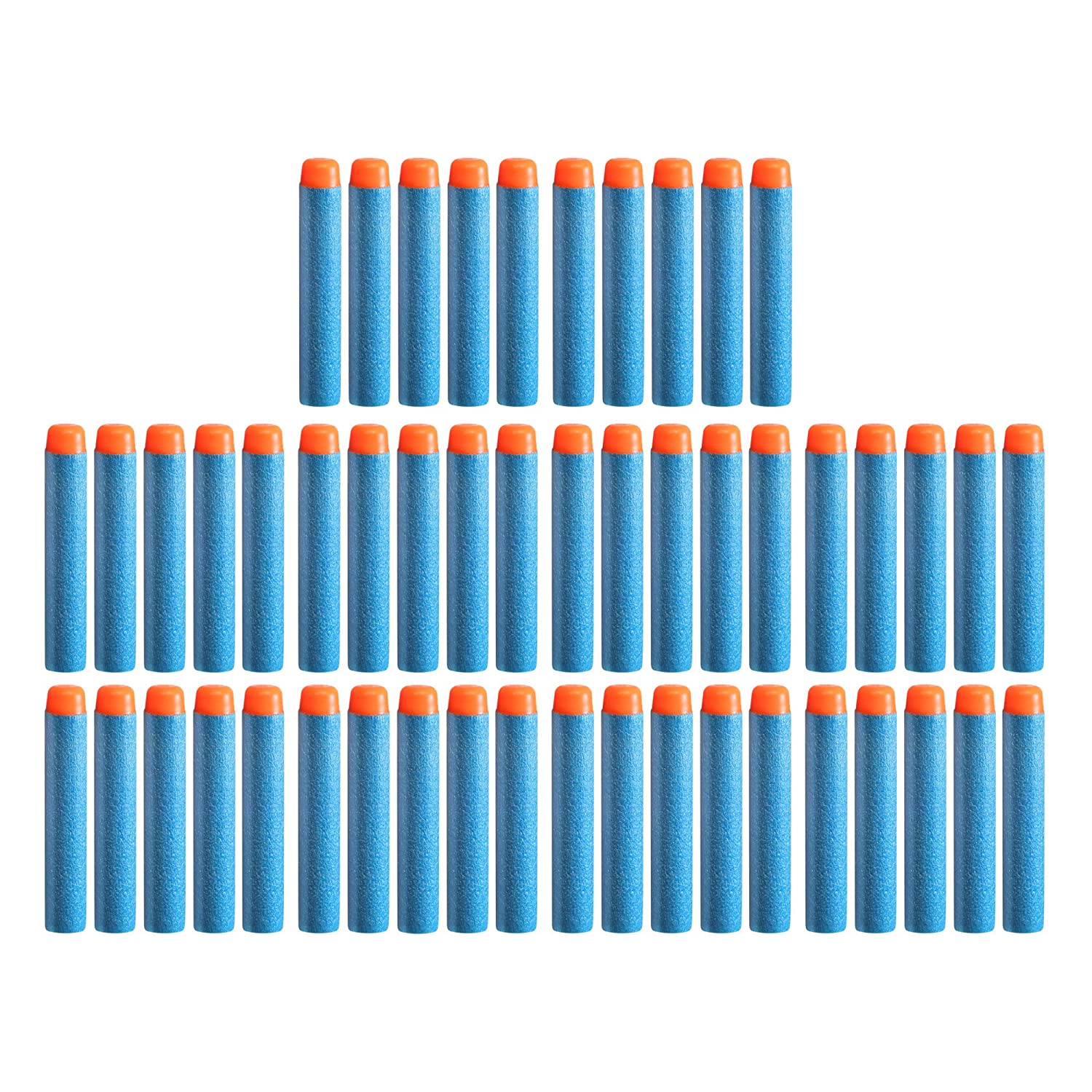 Nerf Elite 2.0 50-Dart Refill Pack, 50 Official Nerf Elite 2.0 Foam Darts,Compatible with All Nerf Blasters That Use Elite Darts