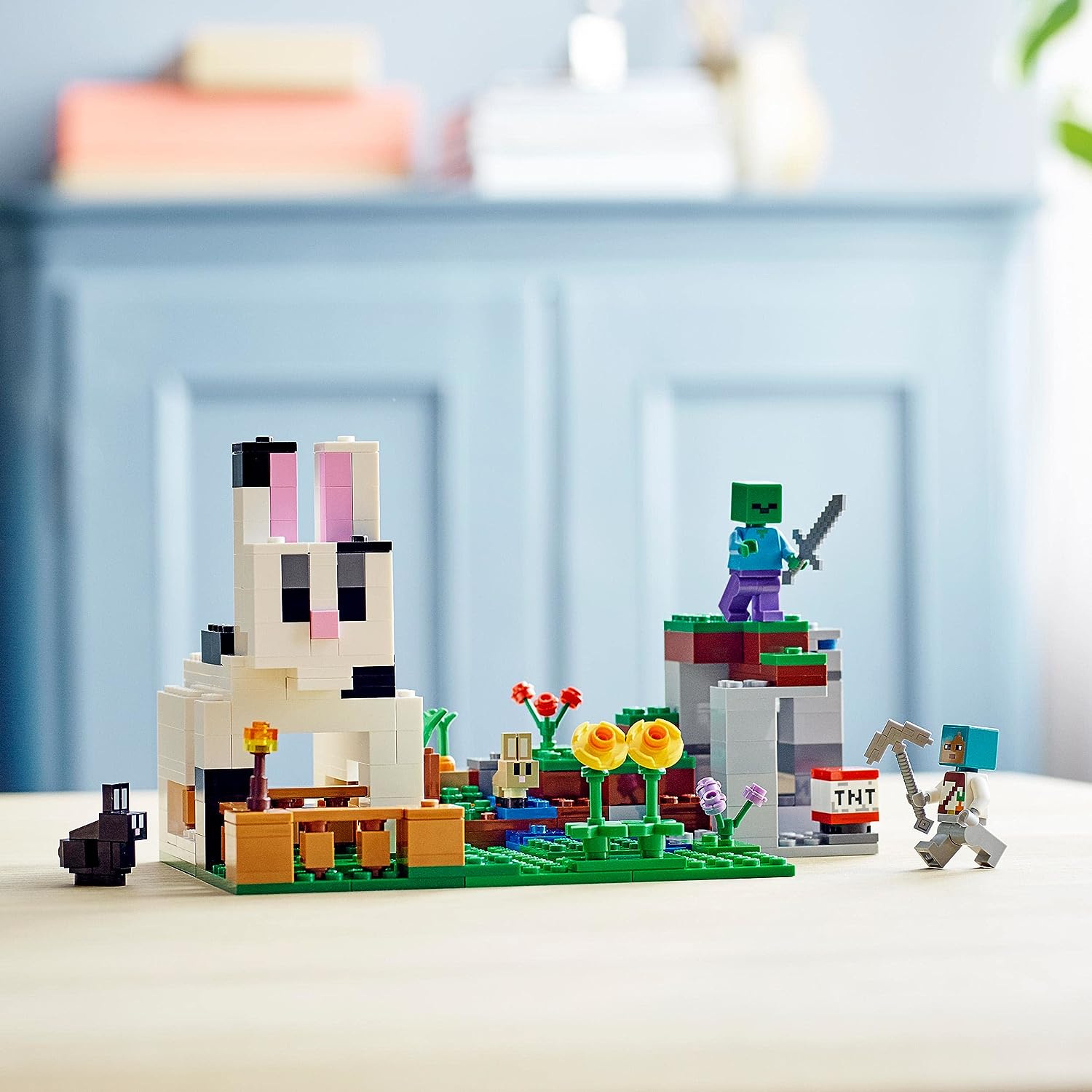 LEGO Minecraft The Rabbit Ranch Building Kit for Ages 8+
