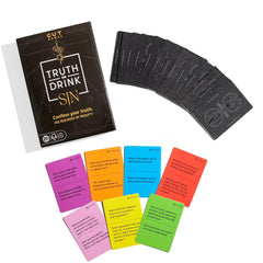 Hasbro Gaming Truth or Drink: Sin Edition Adult Party Game by Cut | 250+ Questions Inspired by 7 Deadly Sins For Ages 21+