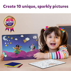 Skillmatics Foil Fun Unicorns & Princesses - Art & Craft DIY Activity Kits for Ages 4 to 9 Years