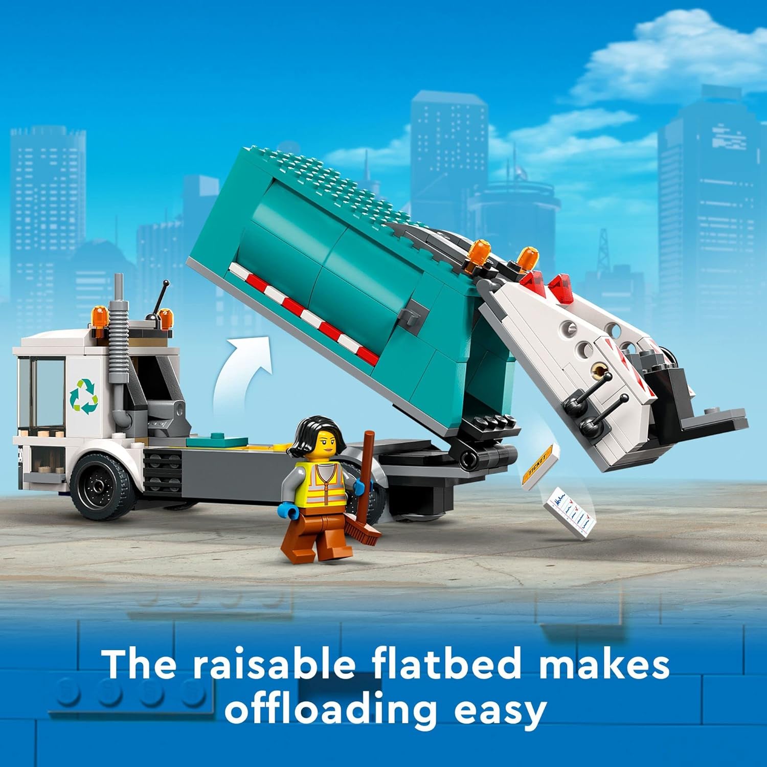 LEGO City Recycling Truck Building Kit For Ages 5+