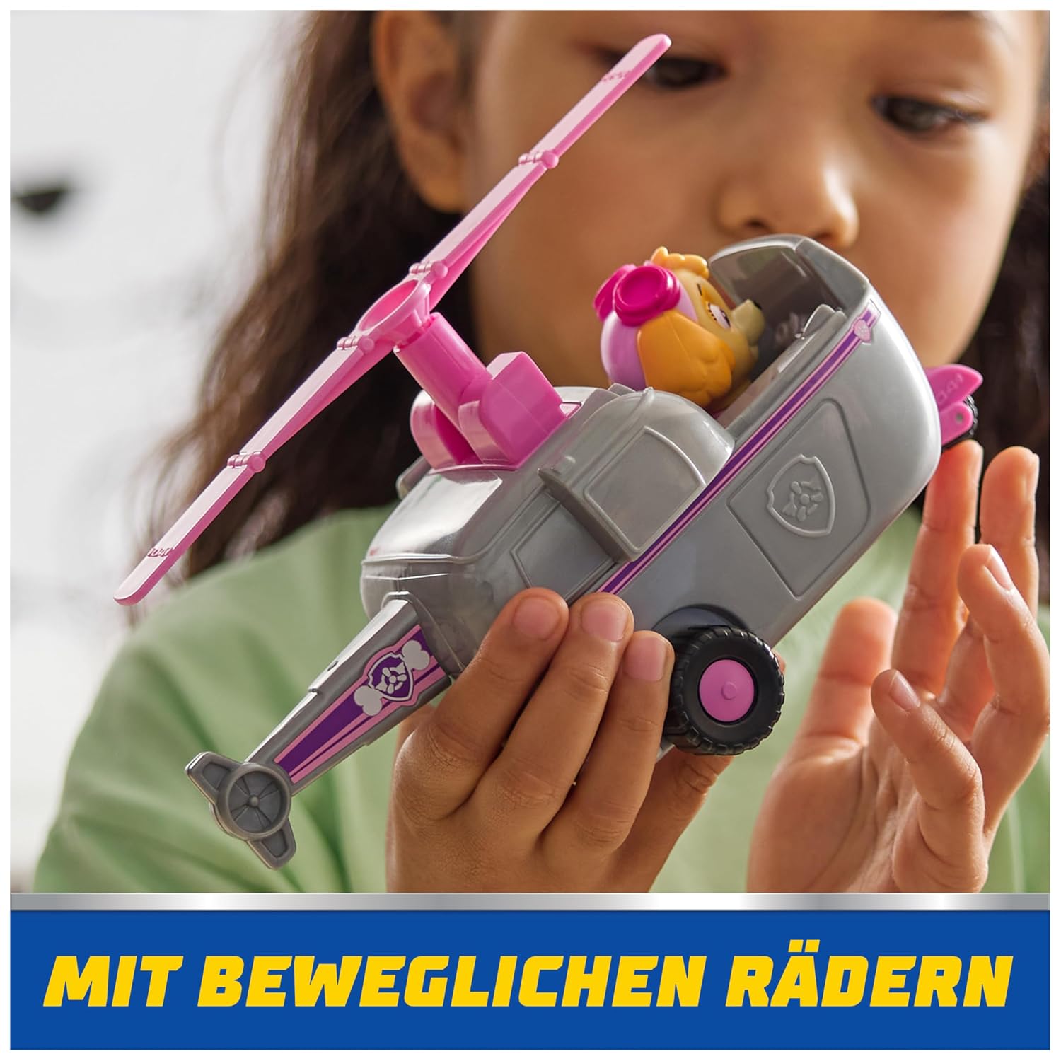 PAW Patrol - Skye Figure with Helicopter Vehicle for Children Ages 3 Years & Up
