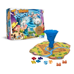 Funskool Play Fun Tornado Force 2-4 Players, Strategic Board Game for Boys and Girls, Family Game