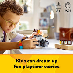 LEGO Creator 3in1 Retro Camera Building Kit for Ages 8+