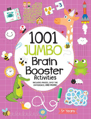 Pegasus 1001 Jumbo Brain Booster Activities for 5 to 8 Years Old Kids