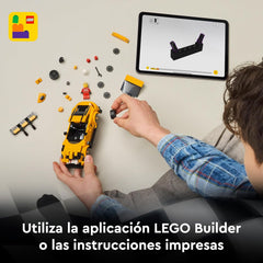 LEGO Speed Champions Porsche 911 GT3 RS Super Car Building Kit For Ages 9 Years & Up
