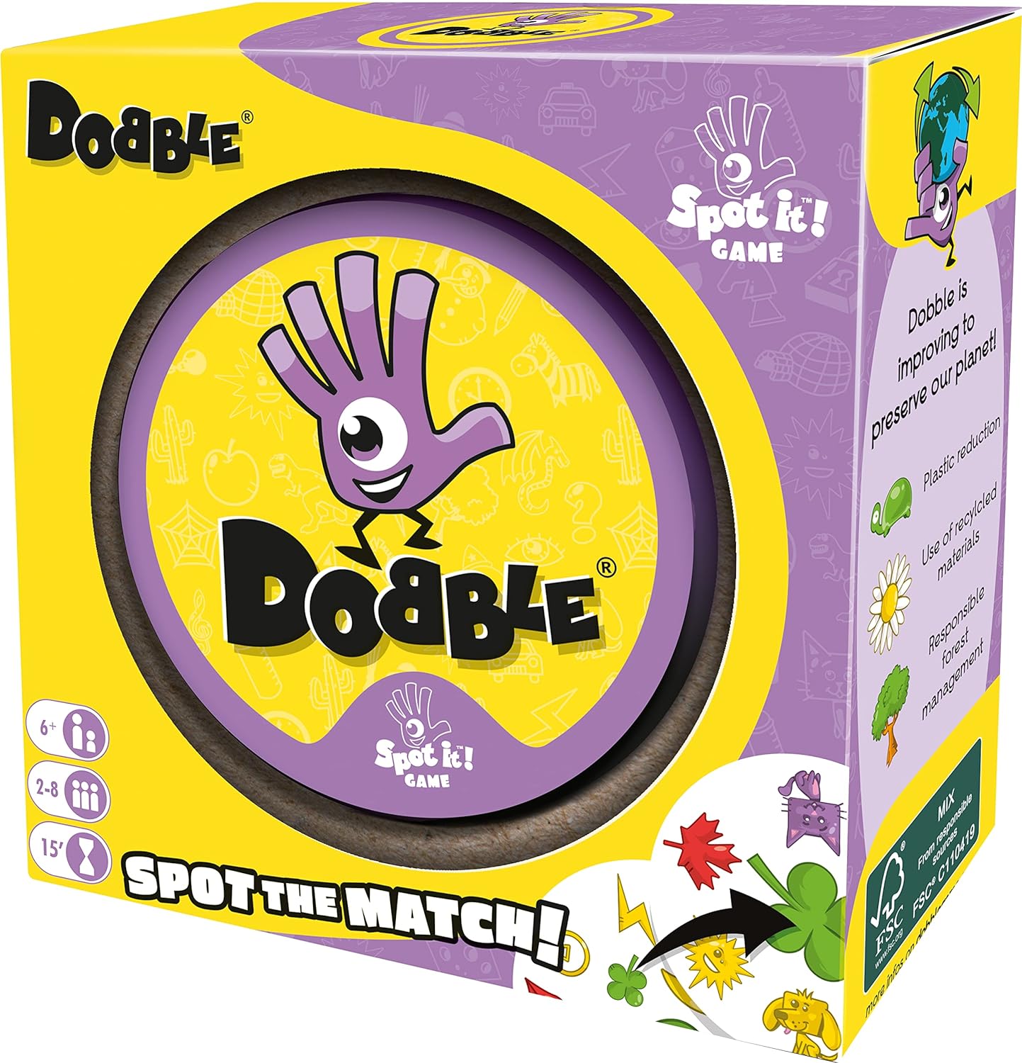 Asmodee Dobble Spot The Match Game By Funskool for 6 Years and Up