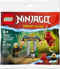 LEGO Ninjago Kai and Rapton's Temple Battle Building Kit for Ages 6+