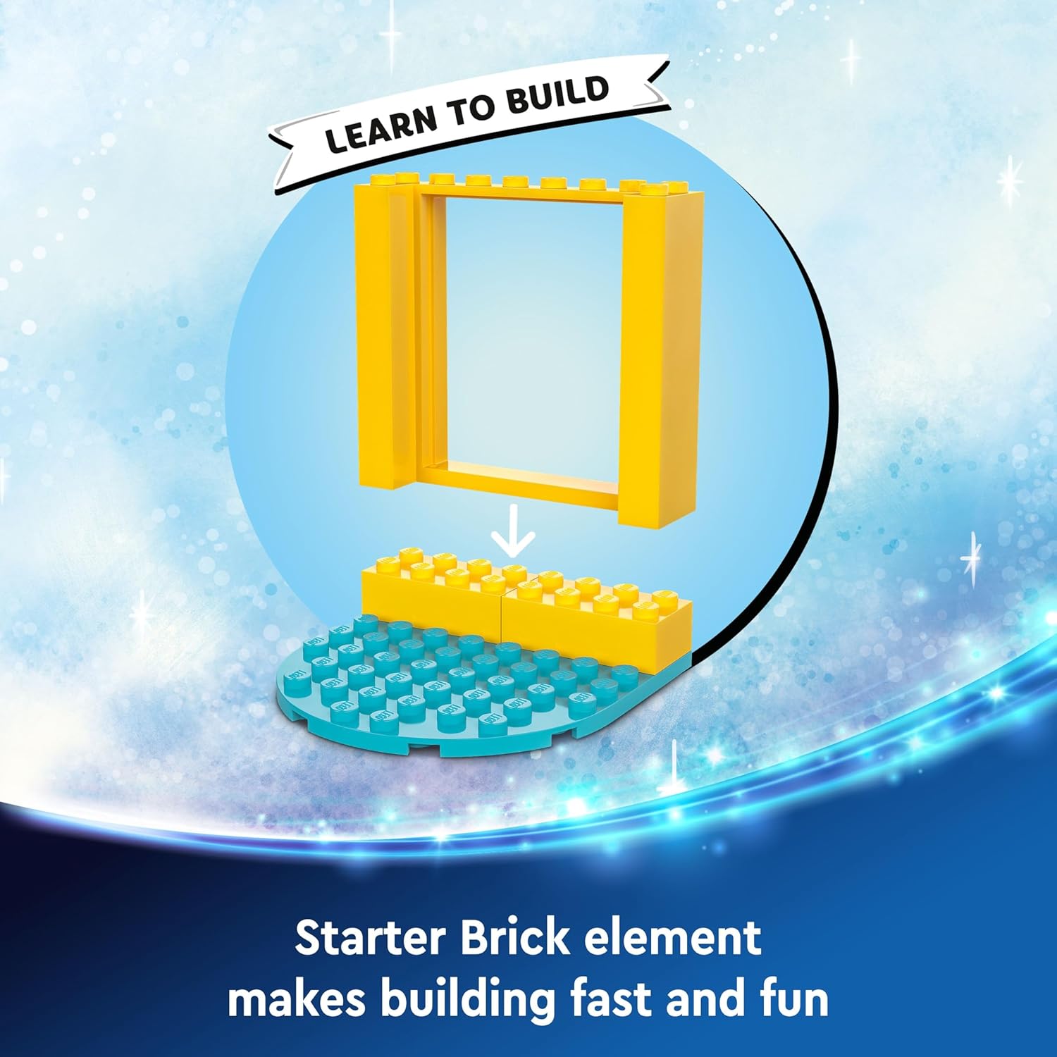 LEGO Disney Princess Arielâ€™s Music Stage Playset Kit for Ages 4+