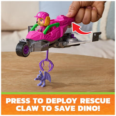 PAW Patrol The Dino Film Skye's Dino Rescue Recycler Action Car Figure For Kids 3 Years and Above