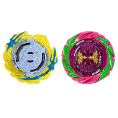 Beyblade Burst QuadStrike Fierce Bazilisk B8 and Hydra Kerbeus K8 Spinning Top Dual Pack, 2 Battling Game Top Toy for Kids Ages 8 and Up