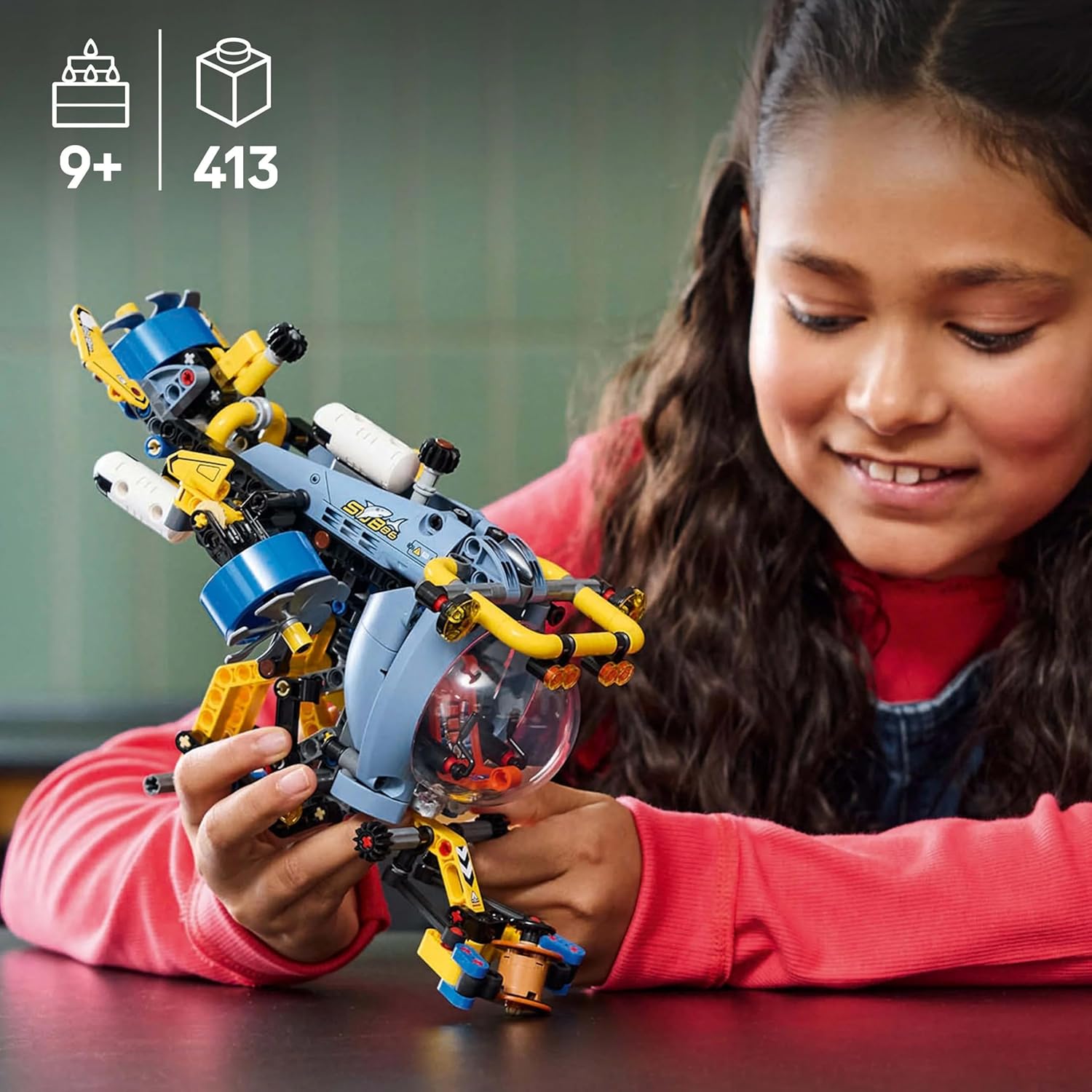 LEGO Technic Deep-Sea Research Submarine Building Kit For Ages 9+