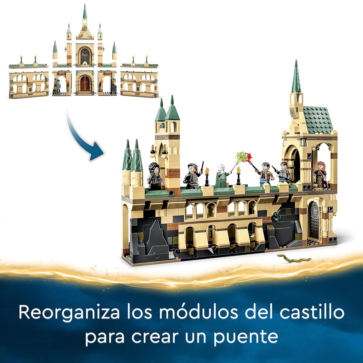 LEGO Harry Potter The Battle of Hogwarts Building Kit For Ages 9+