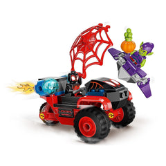 LEGO Marvel Spidey and His Amazing Friends Miles Morales - Spider-Man’s Techno Trike Building Kit for Ages 4+