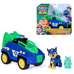 PAW Patrol The Dino Film Chase's Dino Rescue Recycler Action Car Figure For Kids 3 Years and Above