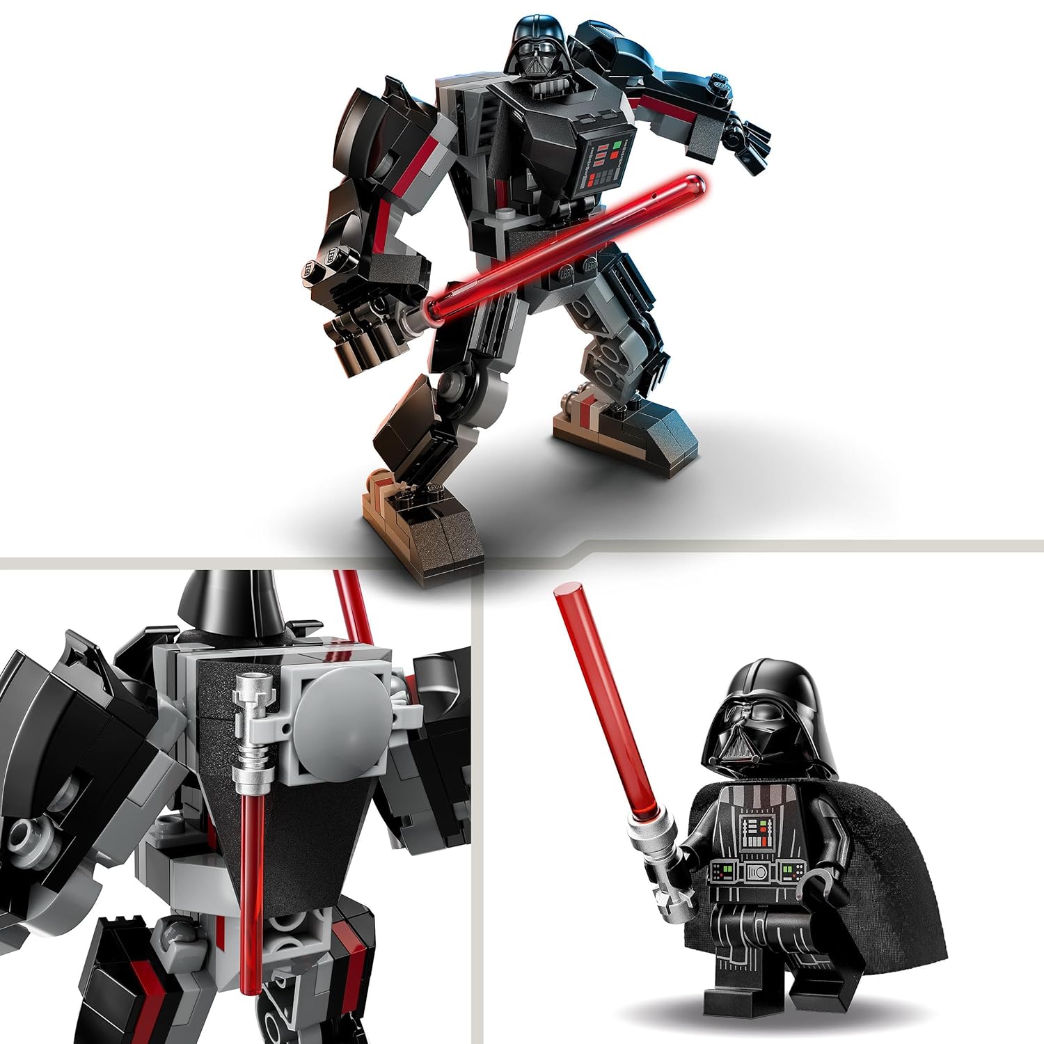 LEGO Star Wars Darth Vader Mech Building Kit for Ages 6+