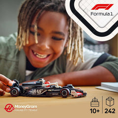 LEGO Speed Champions MoneyGram Haas F1 Team VF-24 Race Car Building Kit For Ages 10+
