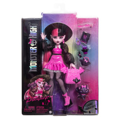 Monster High Draculaura Fashion Doll with Her Pet Count Fabulous with Accessories for Kids Ages 4+