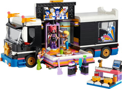 LEGO Friends Pop Star Music Tour Bus Vehicle Building Kit For Ages 8+
