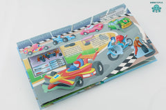 Booktopus Lift-the-Flap Learning Book - Things That Go Vroom! Knowledge Book for Kids - Interactive Learning Books 6+