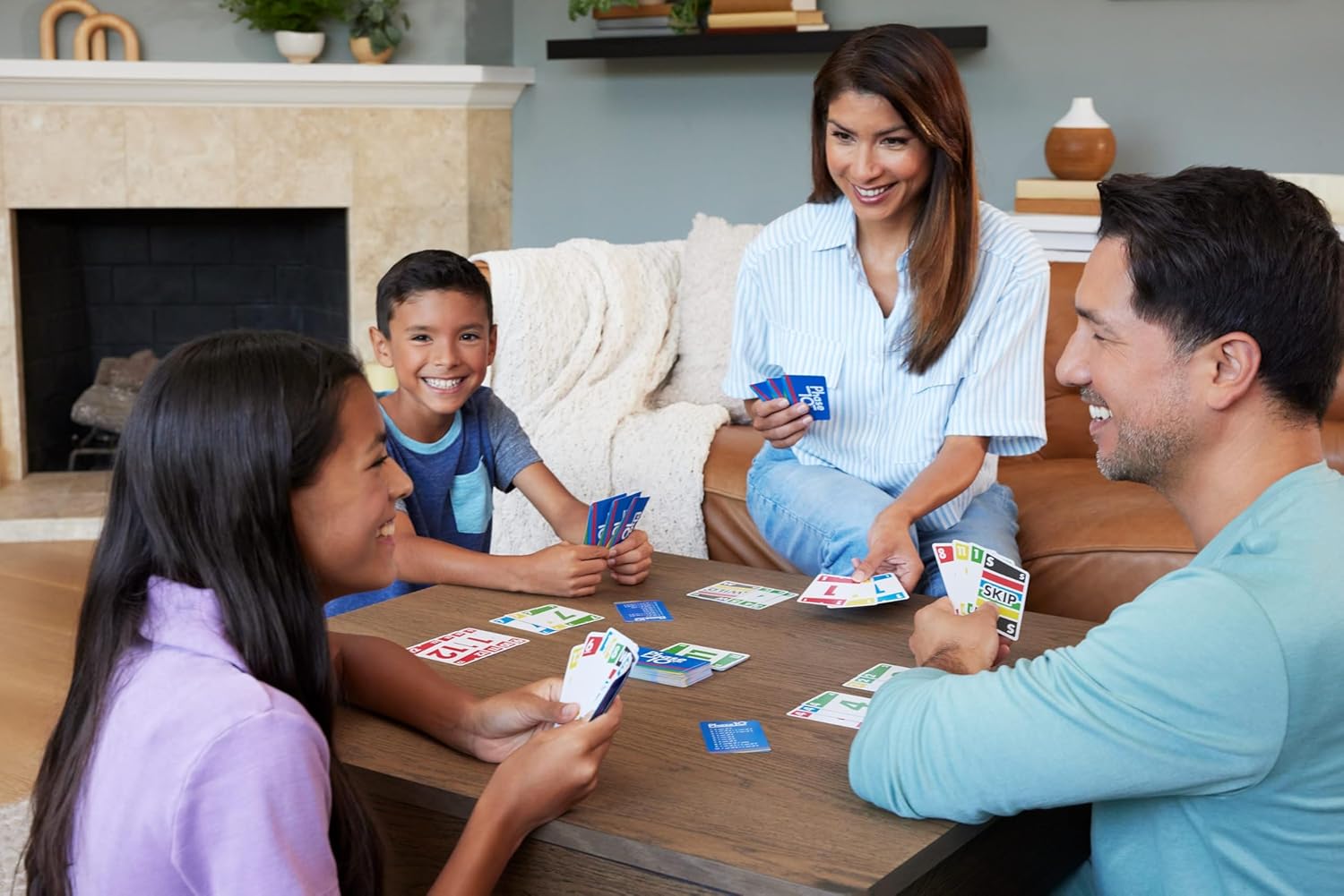 Mattel Games Uno Phase 10 Family & Friends Card Game for Ages 7+