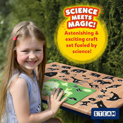 Skillmatics Magical Sun Art Animals Mess-Free DIY STEM Craft Paper Art Kit For Kids Ages 4+