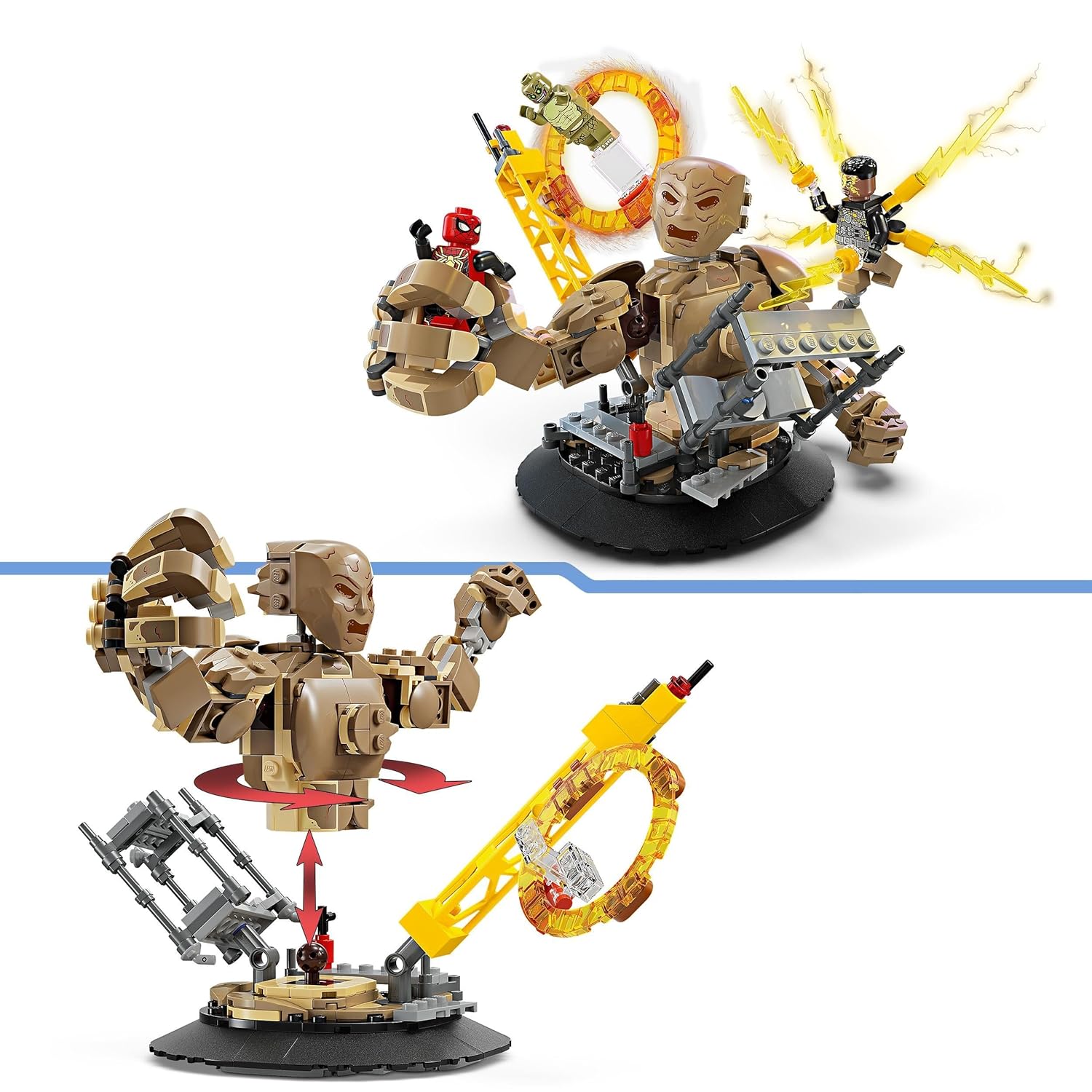 LEGO Marvel Spider-Man vs. Sandman Final Battle Building Kit For Ages 10+