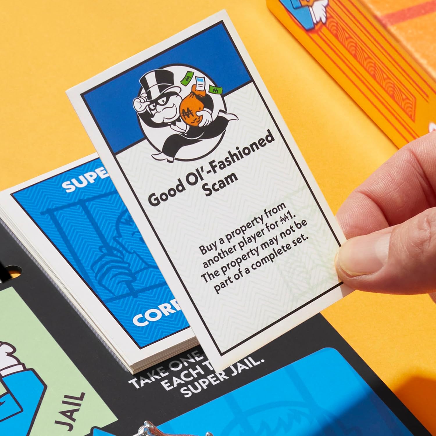 Monopoly Go to Jail Expansion | Add More Fun to Classic Monopoly Game and Play Faster For Kids Ages 8+