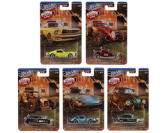 Hot Wheels 2026 Vintage Club Grand Prix Silver Celebration Series 1:64 Scale - Set Of 5 Cars