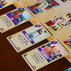 Hasbro Gaming Life in Reterra - A Community (Re) Building Strategy Board Game for Adults and Families for Ages 10+