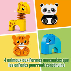 LEGO Duplo My First Animal Train Building Kit for Ages 2+