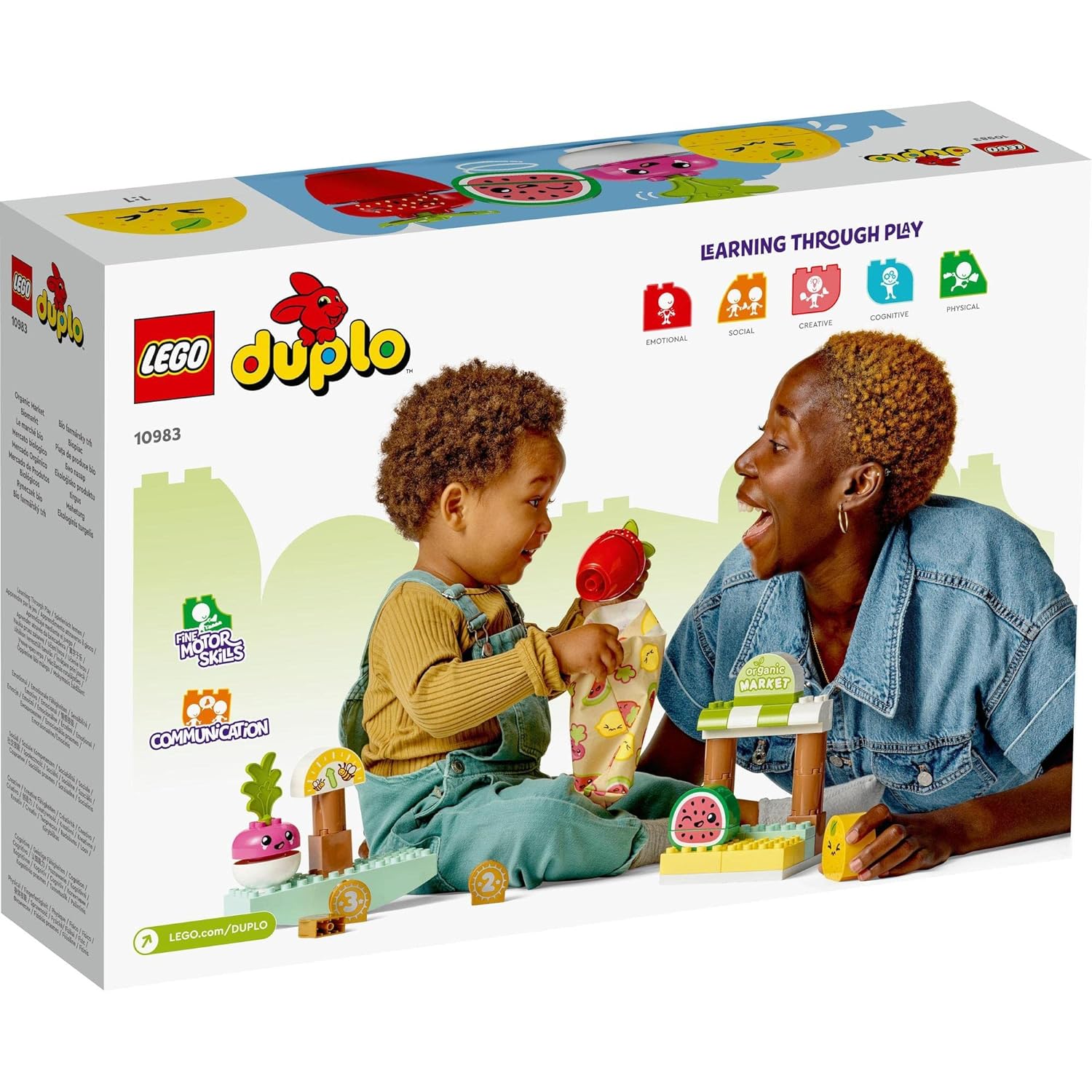 LEGO Duplo My First Organic Market Building Kit for Ages 2+