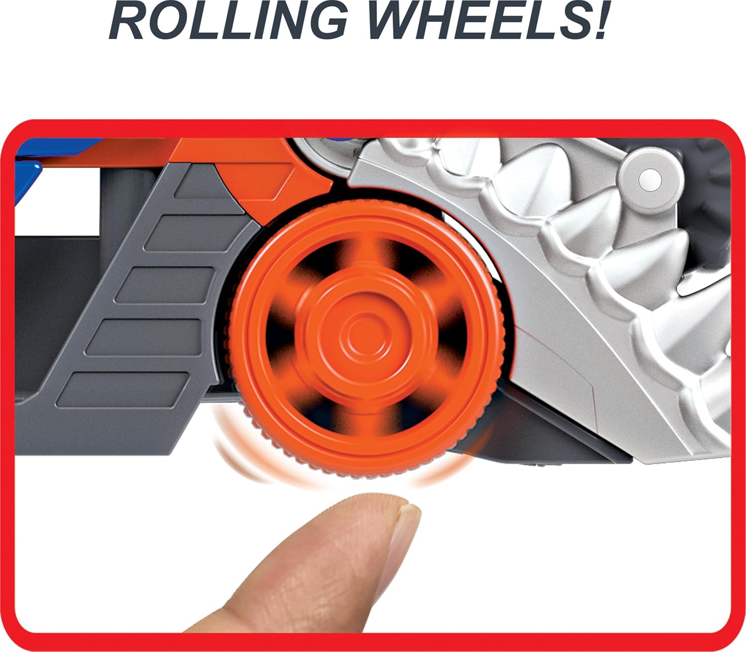 Hot Wheels Shark Chomp Transporter Playset with One 1:64 Scale Car for Kids Ages 4 Years & Up