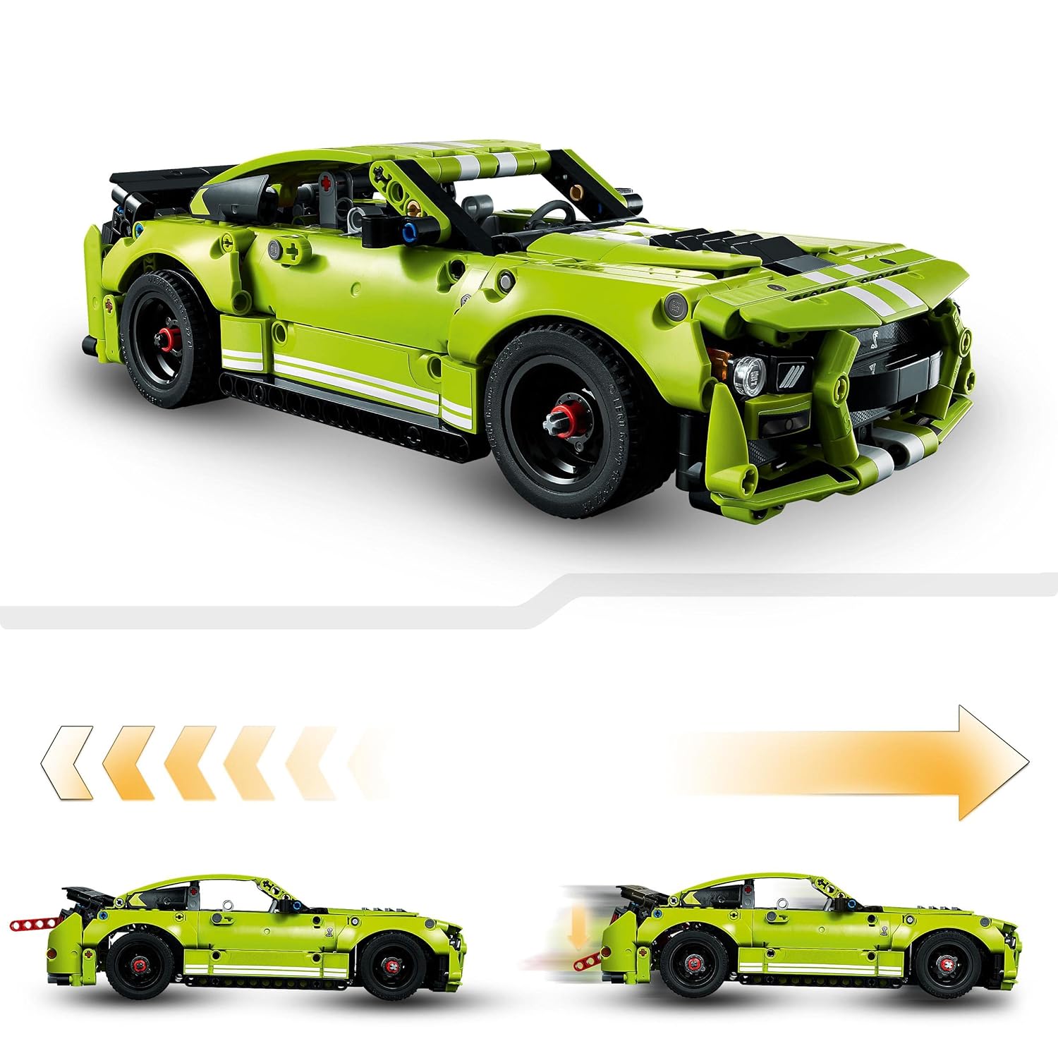 Buy LEGO Technic Ford Mustang Shelby GT500 Building Kit for Ages