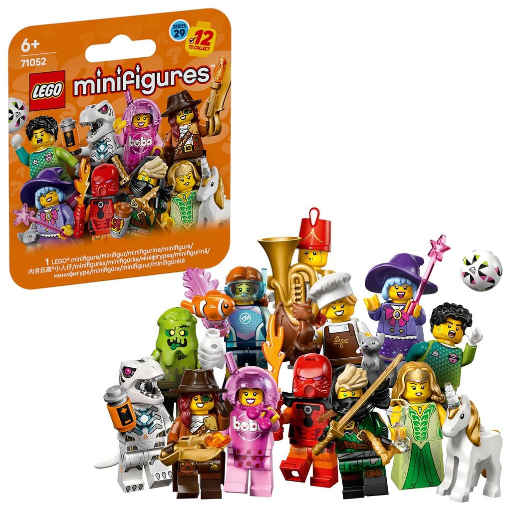 LEGO Minifigures Series 29 - Mystery Box Toy Set Building Kit For Ages 6 Years &amp; Up