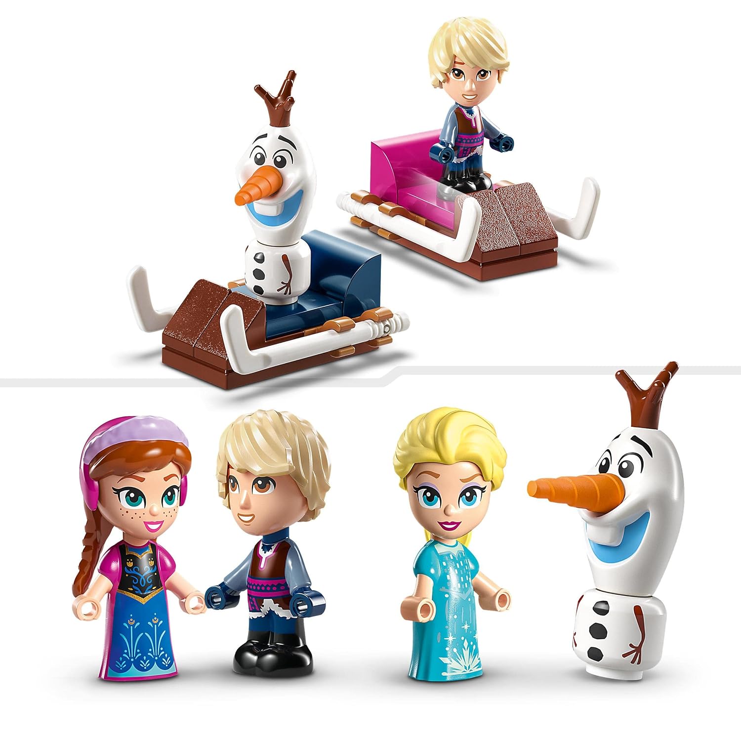 LEGO Disney Anna and Elsa’s Magical Carousel Building Kit for Ages 6+