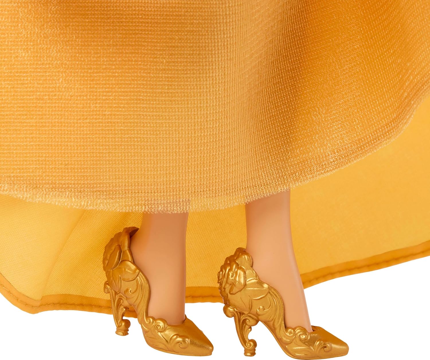 Disney Princess Belle Sparkling Princess Fashion Doll & Accessories w/Removable Dress, Shoes & Earrings, Inspired by Beauty & the Beast Movie