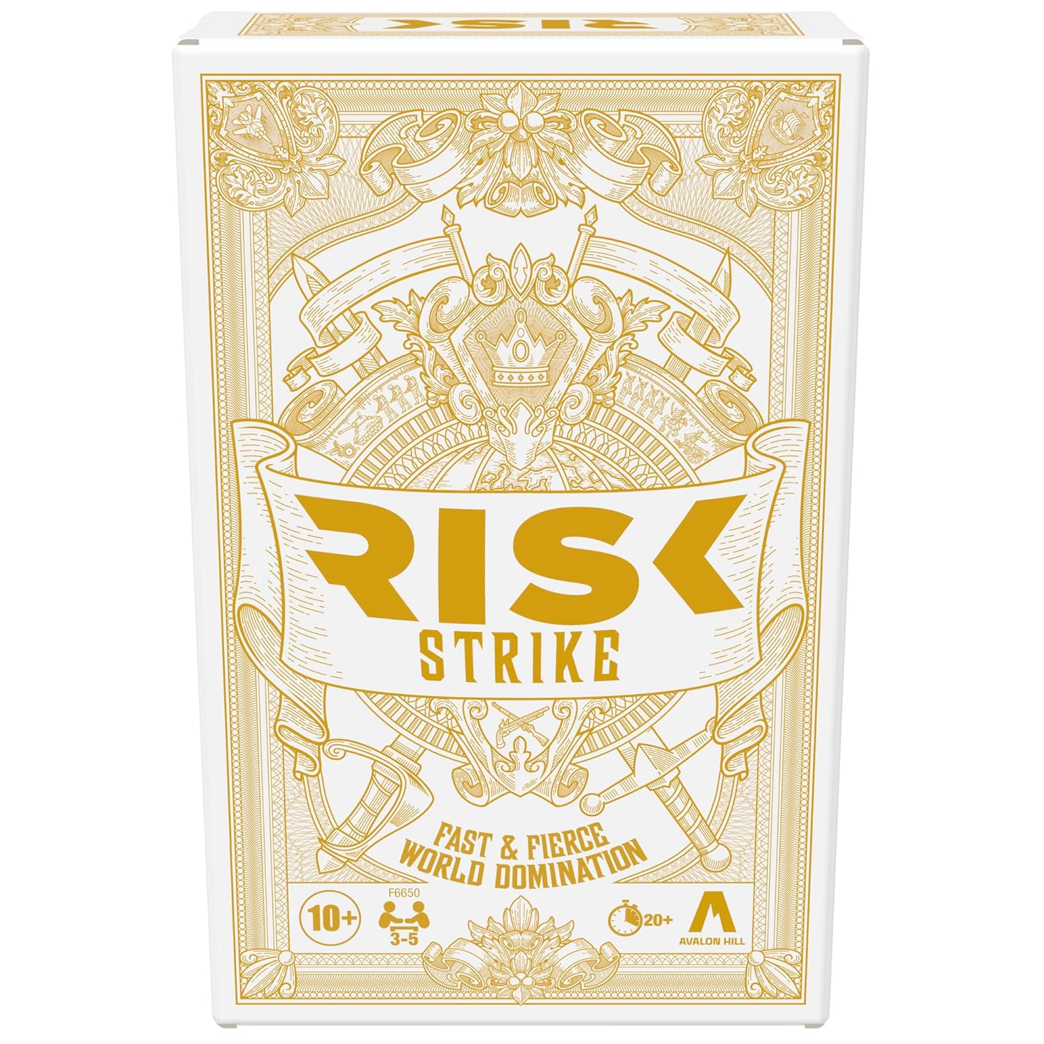 Hasbro Gaming Risk Strike Cards and Dice Game For Ages 10+