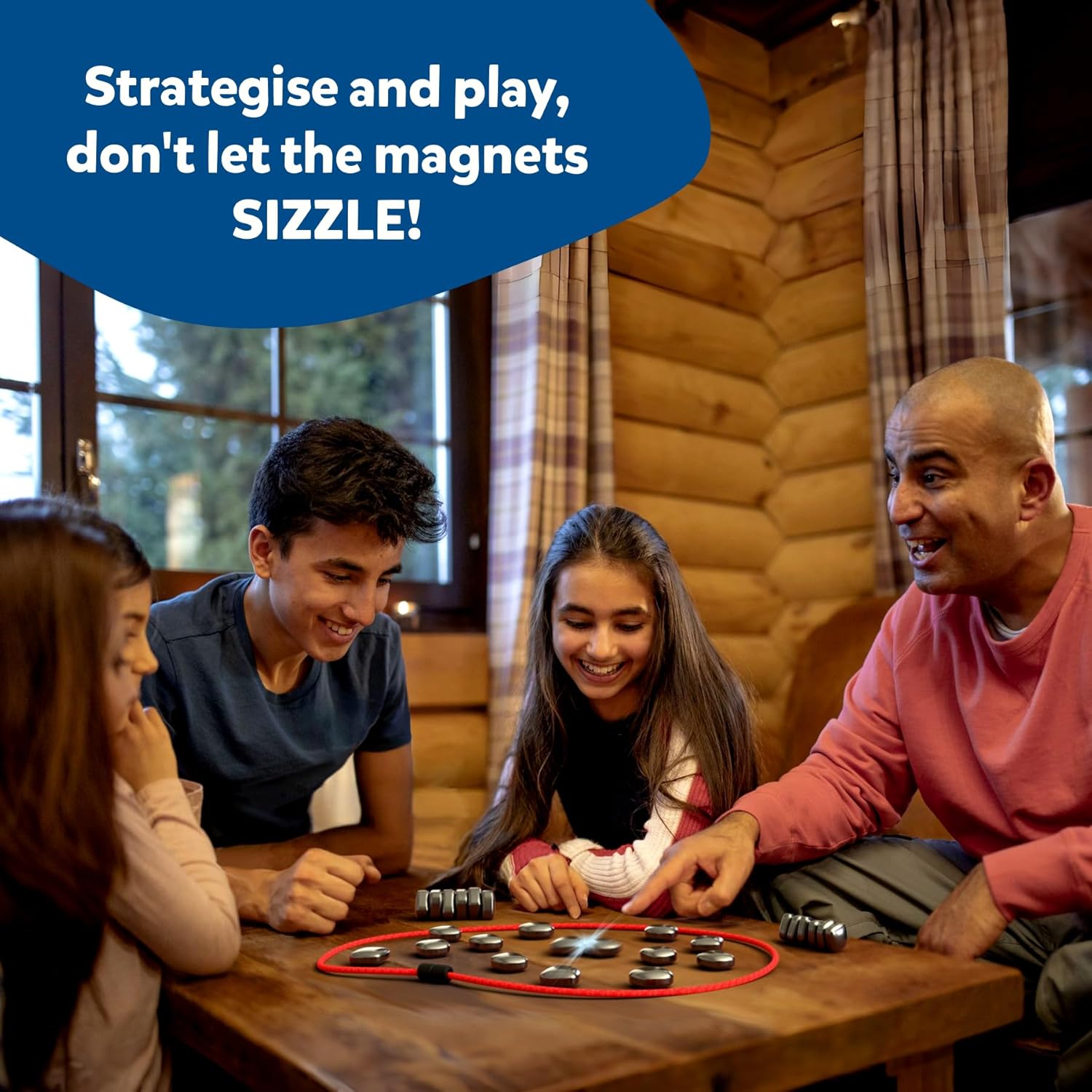 Skillmatics Sizzle - Classic Magnetic Attraction Strategy Game For Ages 15+