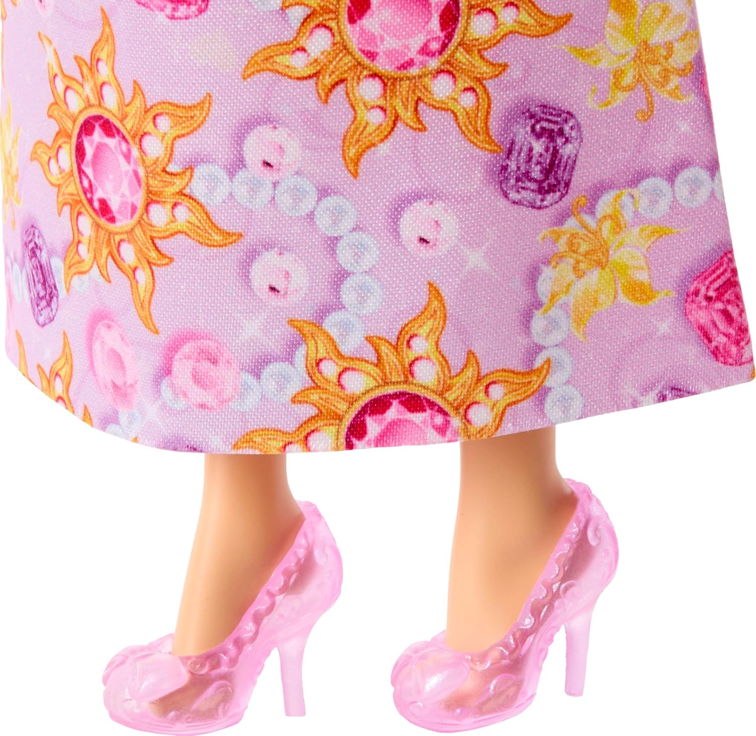 Disney Princess Rapunzel Fashion Doll & Accessories with 8 Surprises, Including Heart Gem Box, Ring for Child & 9 Play Pieces, Inspired by Movie