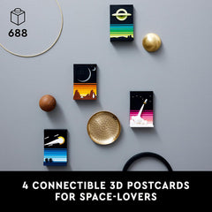 LEGO Ideas Tales of The Space Age Building Kit for Adults