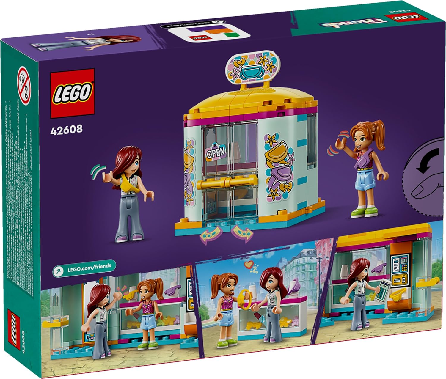 LEGO Friends Tiny Accessories Store Building Kit for Ages 6+