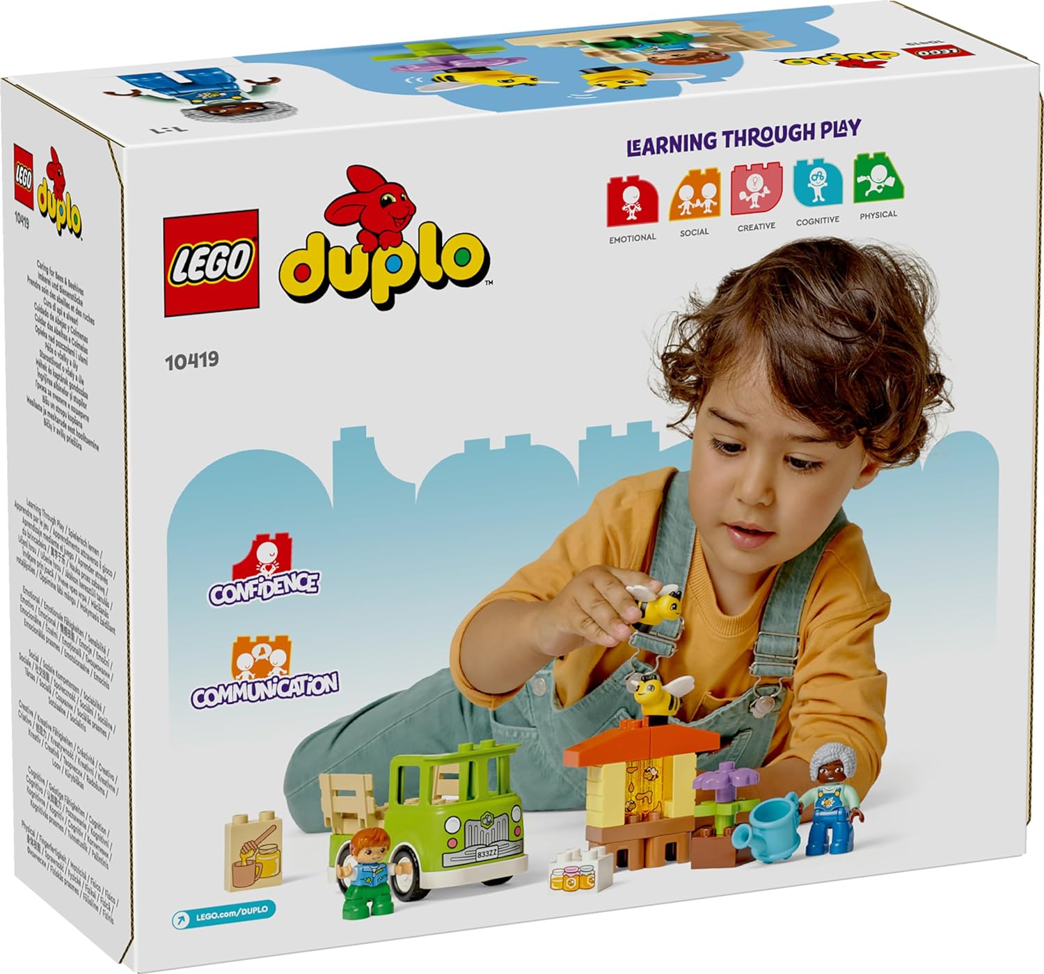LEGO DUPLO Town Caring for Bees & Beehives Building Kit for Ages 2+